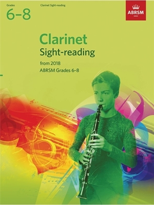 Picture of ABRSM Sight Reading Clarinet Gr 6-8
