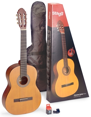 Picture of Stagg C410M Nat 1/2 Classical Guitar Pack