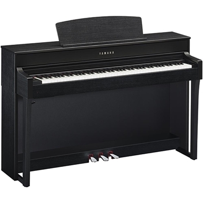Picture of Yamaha CLP645B Clavinova with bench - Black