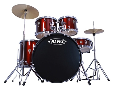 Picture of Mapex Prodigy Standard  5-Piece Drum Set - Red