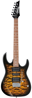 Picture of Ibanez GRX70QA-SB Gio Electric Guitar - Sunburst