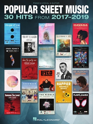 Picture of Popular Sheet Music - 30 Hits from 2017-2019