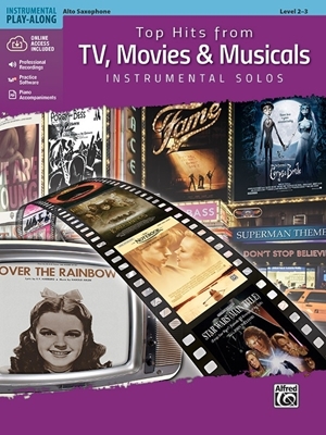 Picture of Top Hits from TV, Movies & Musicals - Alto Sax