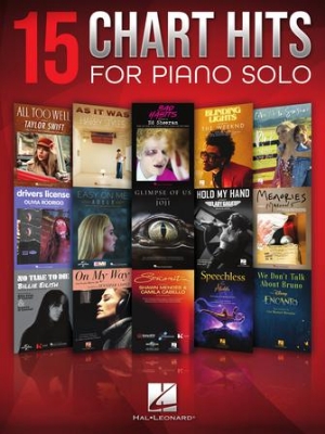 Picture of 15 Chart Hits for Piano Solo