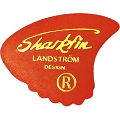 Picture of Sharkfin Guitar Pick - Red