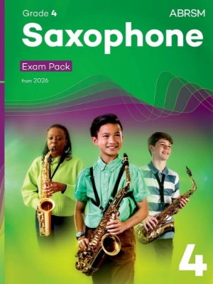 Picture of ABRSM Saxophone Exam 2026 Gr 4 - Exam Pack