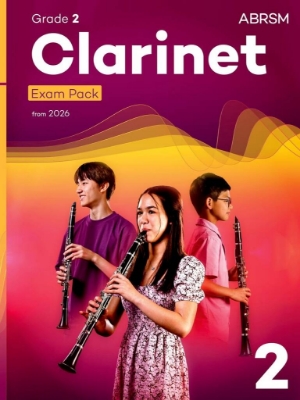 Picture of ABRSM Clarinet Exam 2026 Gr 2 - Exam Pack