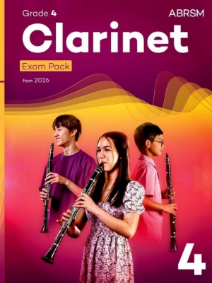 Picture of ABRSM Clarinet Exam 2026 Gr 4 - Exam Pack
