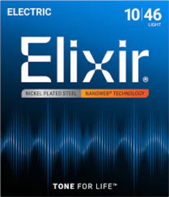 Picture of Elixir 12052 Nanoweb Light Electric Guitar Strings