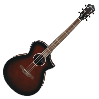 Picture of Ibanez AEWC11 Acoustic-Electric Guitar – Dark Violin Sunburst