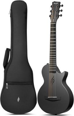 Picture of Enya Nova Go Mini Carbon Fiber Acoustic Guitar - 1/4 Size Acoustic Travel Guitar